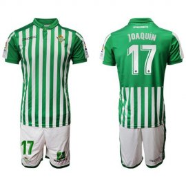 Real Betis #17 Joaquin Home Soccer Club Jersey