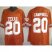 Texas Longhorns 20 Earl Campbell Orange NCAA Jerseys