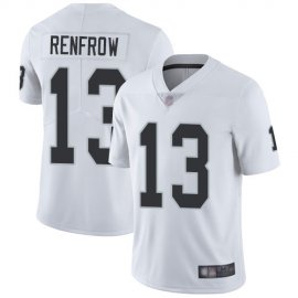 Nike Las Vegas Raiders #13 Hunter Renfrow White Mens Stitched NFL Vapor Untouchable Limited Jersey