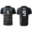 Mexico #9 Raul Black Soccer Country Jersey