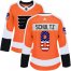 Adidas Philadelphia Flyers #8 Dave Schultz Orange Home Authentic USA Flag Womens Stitched NHL Jersey