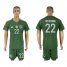 Germany #22 TER STEGEN Green Goalkeeper 2018 FIFA World Cup Soccer Jersey