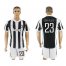 Juventus #23 Dani Alves Home Soccer Club Jersey