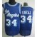 Los Angeles Lakers 34 Shaquille ONeal Blue Hardwood Classics Revolution 30 NBA Jerseys Cheap