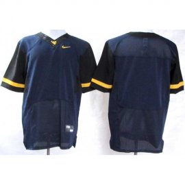 West Virginia Mountaineers Blank Blue Elite College Football NCAA Jerseys