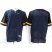 West Virginia Mountaineers Blank Blue Elite College Football NCAA Jerseys