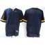 West Virginia Mountaineers Blank Blue Elite College Football NCAA Jerseys