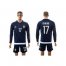 Argentina #17 Otamendi Away Long Sleeves Soccer Country Jersey