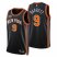 New York New York Knicks #9 R.J. Barrett Mens Nike Black 2021/22 Swingman NBA Jersey – City Edition Mens