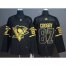 Adidas Pittsburgh Penguins #87 Sidney Crosby Black/Gold Authentic Stitched NHL Jersey