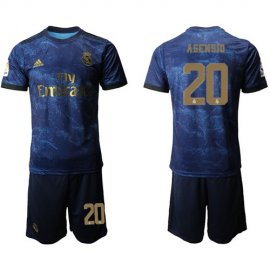 Real Madrid #20 Asensio Dark Blue Soccer Club Jersey