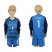 Spain #1 De Gea Blue Long Sleeves Goalkeeper Kid Soccer Country Jersey