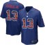 Nike New York Giants #13 Odell Beckham Jr Royal Blue Team Color Mens Stitched NFL Limited Strobe Jersey