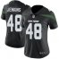 Nike New York Jets #48 Jordan Jenkins Black Alternate Womens Stitched NFL Vapor Untouchable Limited Jersey