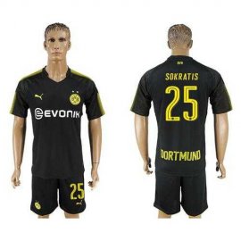 Dortmund #25 Sokratis Away Soccer Club Jersey