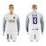 Barcelona #13 Cillesse White Goalkeeper Long Sleeves Soccer Club Jersey