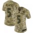 Nike Baltimore Ravens #5 Joe Flacco Camo Womens Stitched NFL Limited 2018 Salute to Service Jersey
