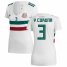 Womens Mexico #3 Y.Corona Away Soccer Country Jersey