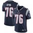 Nike New England Patriots #76 Isaiah Wynn Navy Blue Team Color Mens Stitched NFL Vapor Untouchable Limited Jersey