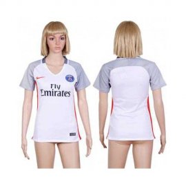 Womens Paris Saint-Germain Blank Sec Away Soccer Club Jersey