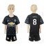 Manchester United #8 Mata Away Kid Soccer Club Jersey