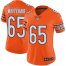 Nike Chicago Bears #65 Cody Whitehair Orange Womens Stitched NFL Limited Rush Jersey