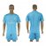 Real Madrid Blank Sky Blue Goalkeeper Soccer Club Jersey