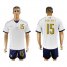 Italy #15 Barzagli Away Soccer Country Jersey