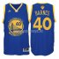 Mens Golden State Warriors #40 Harrison Barnes Royal Blue Stitched 2016 The Finals Road Swingman NBA Jersey