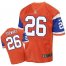 Nike Denver Broncos #26 Darian Stewart Orange Throwback Mens Stitched NFL Elite Jersey