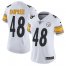 Nike Pittsburgh Steelers #48 Bud Dupree White Womens Stitched NFL Vapor Untouchable Limited Jersey