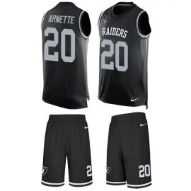 Nike Las Vegas Raiders #20 Damon Arnette Black Team Color Mens Stitched NFL Limited Tank Top Suit Jersey