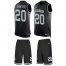 Nike Las Vegas Raiders #20 Damon Arnette Black Team Color Mens Stitched NFL Limited Tank Top Suit Jersey