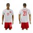 Poland #21 Teodorczyk Home Soccer Country Jersey