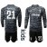 Juventus #21 Pinsoglio Black Goalkeeper Long Sleeves Kid Soccer Club Jersey