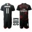 AC Milan #11 Brahimovic Third Kid Soccer Club Jersey