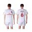AC Milan #6 Baresi Away Soccer Club Jersey