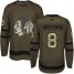 Adidas Chicago Blackhawks #8 Bill Mosienko Green Salute to Service Stitched NHL Jersey