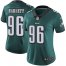 Nike Philadelphia Eagles #96 Derek Barnett Midnight Green Team Color Womens Stitched NFL Vapor Untouchable Limited Jersey