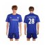Chelsea #28 Azpilicueta Home Soccer Club Jersey