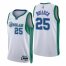 Dallas Dallas Mavericks #25 Reggie Bullock Mens Nike White 2021/22 Swingman NBA Jersey – City Edition Mens