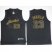 Chicago Bulls #23 Michael Jordan Black(Gold No.) Anniversary Stitched NBA Jersey