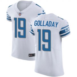 Nike Detroit Lions #19 Kenny Golladay White Mens Stitched NFL Vapor Untouchable Elite Jersey