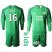 Marseille #16 Pele Green Goalkeeper Long Sleeves Kid Soccer Club Jersey