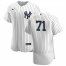 New York Yankees #71 Thairo Estrada Mens Nike White Navy Home 2020 Authentic Player MLB Jersey