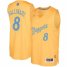 Mens Denver Nuggets #8 Danilo Gallinari Gold 2016 Christmas Day NBA Swingman Jersey