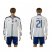 Italy #21 Pirlo White Away Long Sleeves Soccer Country Jersey