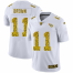 Tennessee Titans #11 A.J. Brown Mens Nike Flocked Leopard Print Vapor Limited NFL Jersey White