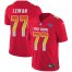 Nike Tennessee Titans #77 Taylor Lewan Red Youth Stitched NFL Limited AFC 2018 Pro Bowl Jersey