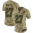 Nike Buffalo Bills #27 TreDavious White Camo Womens Stitched NFL Limited 2018 Salute to Service Jersey